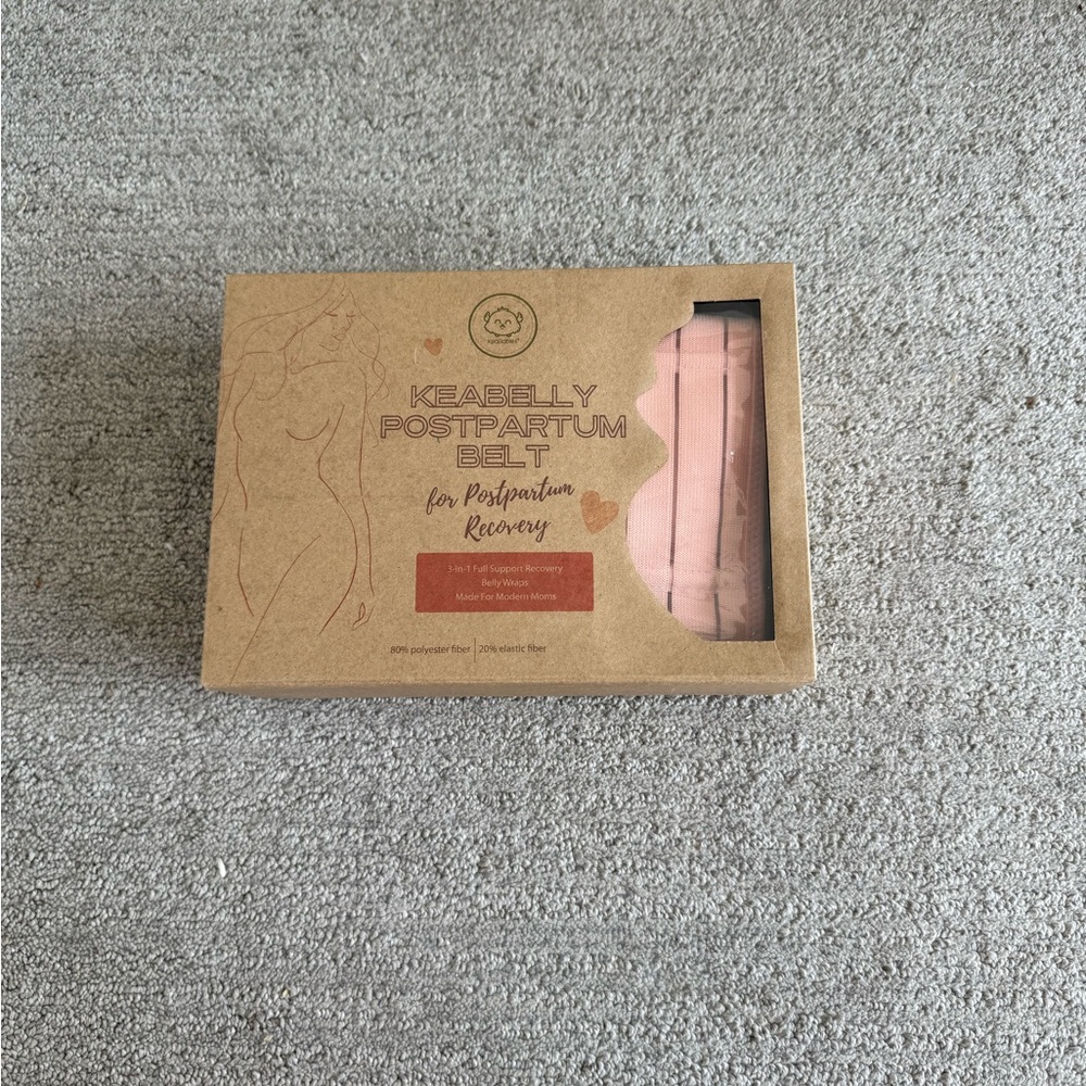 Keabelly Pink Postpartum Recovery Belt